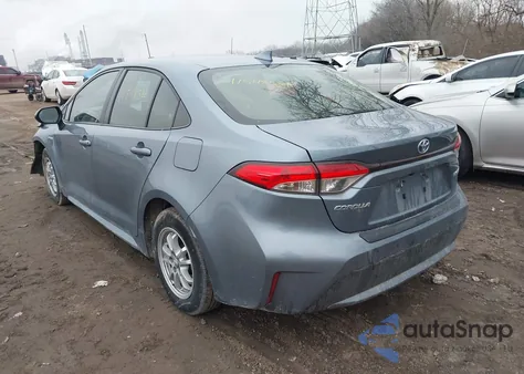 2021 Toyota Corolla Hybrid Le from USA, damaged, VIN JTDEAMDE0MJ034309